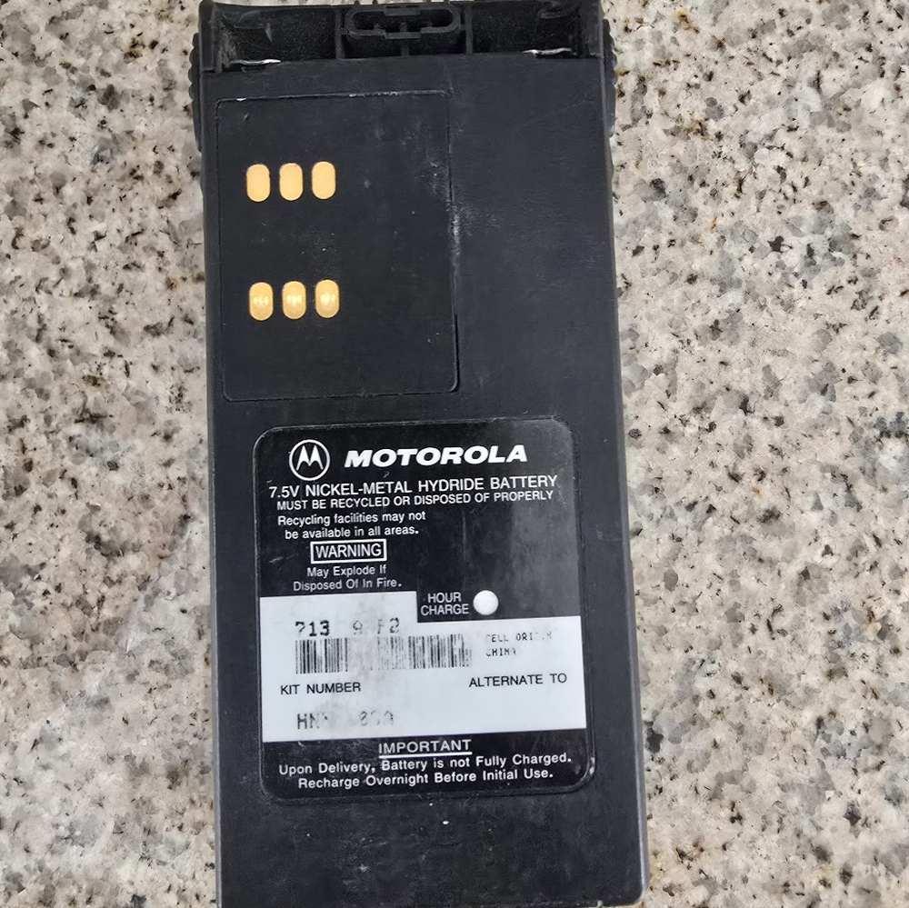 Motorola Black Battery Pack